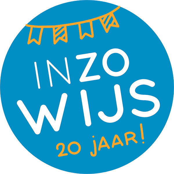 Inzowijs 20 jaar jubileumlogo